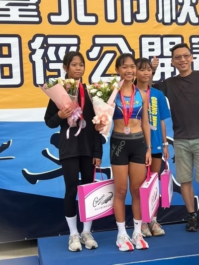 狂賀!!!田徑隊參加113年台北市全國田徑秋季盃公開賽榮獲佳績圖片
