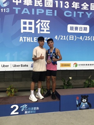 潘允翔及指導教練